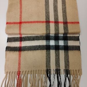 🆕Classic Checkered Scarf with Fringe